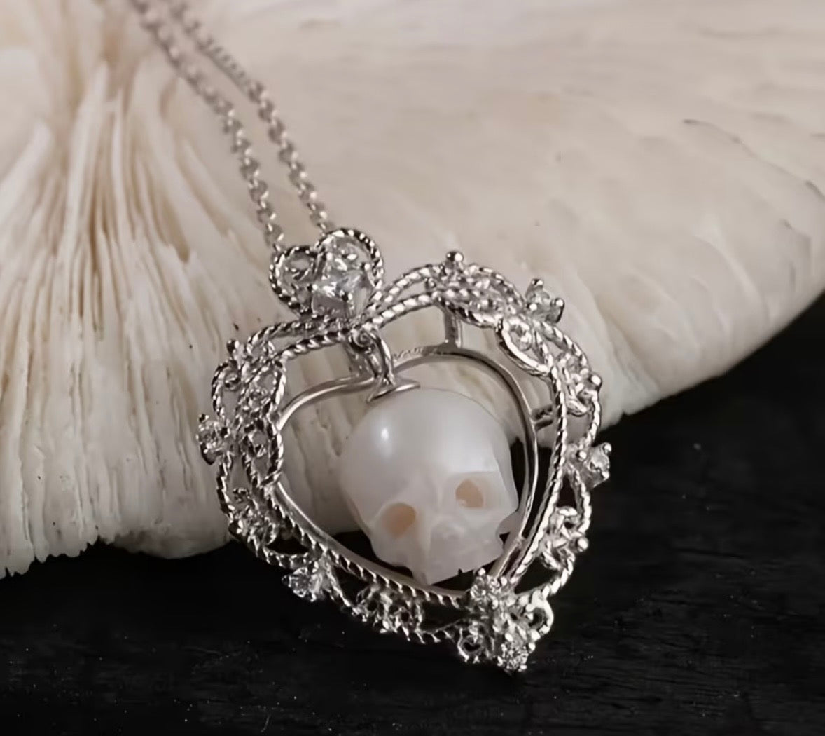 Necklace - "Love You to Death" - 18"
