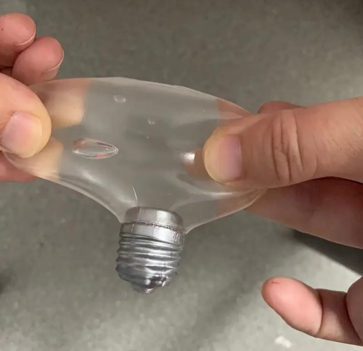 Stress Ball - Glow In The Dark Light Bulb
