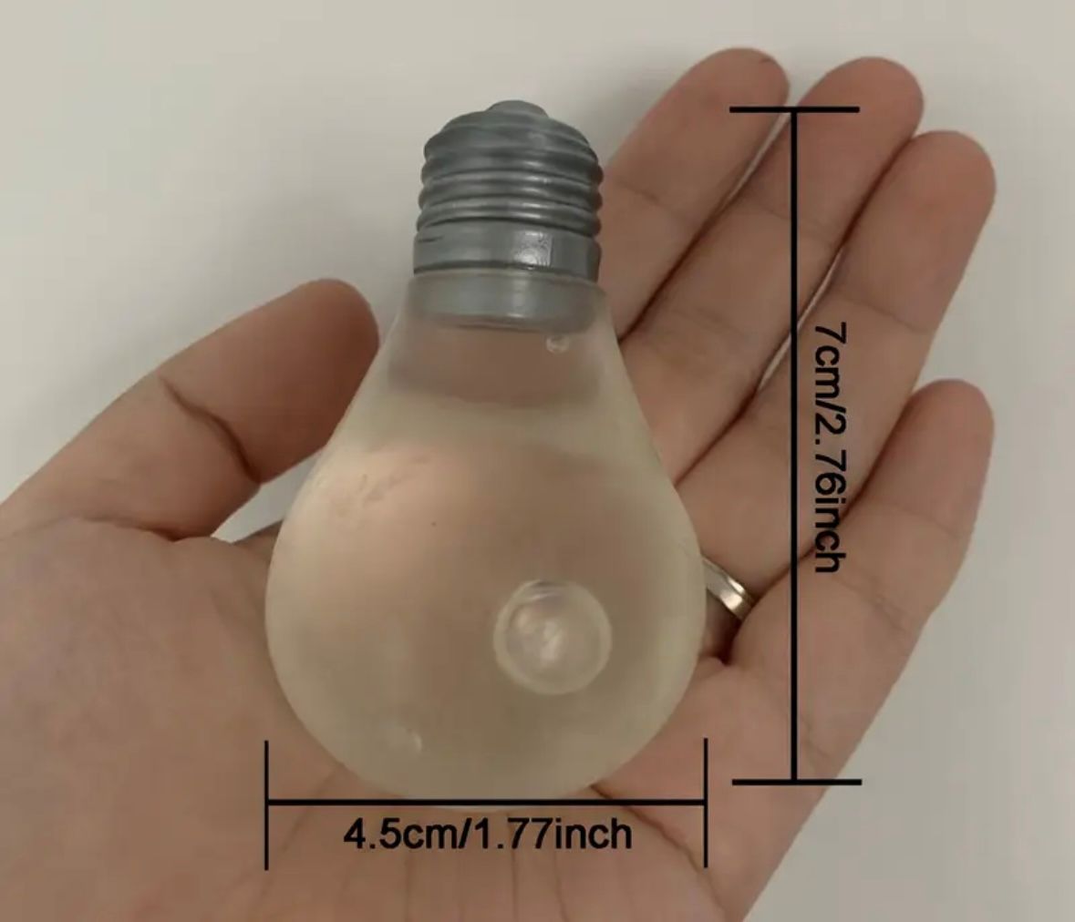 Stress Ball - Glow In The Dark Light Bulb