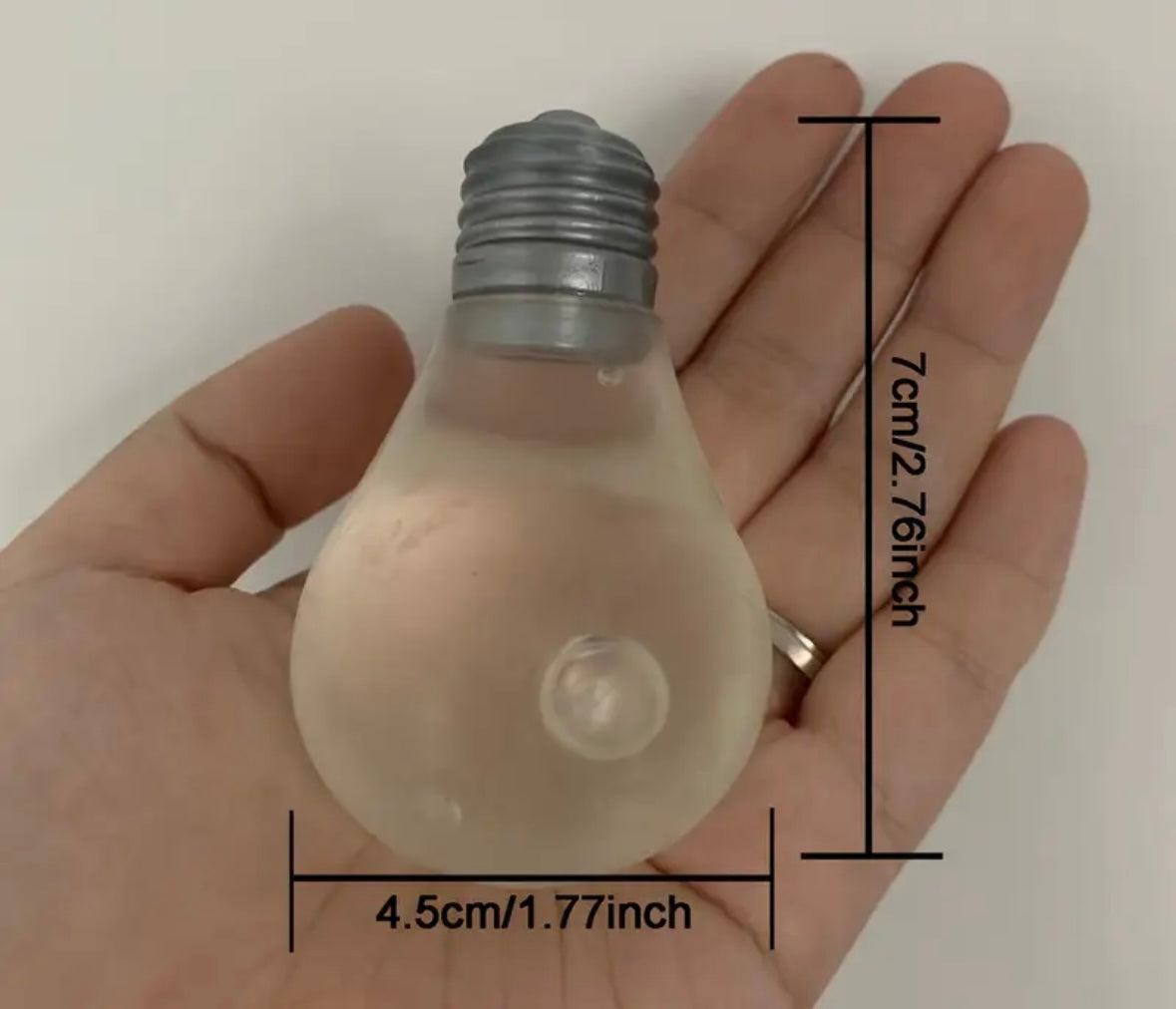 Stress Ball - Glow In The Dark Light Bulb
