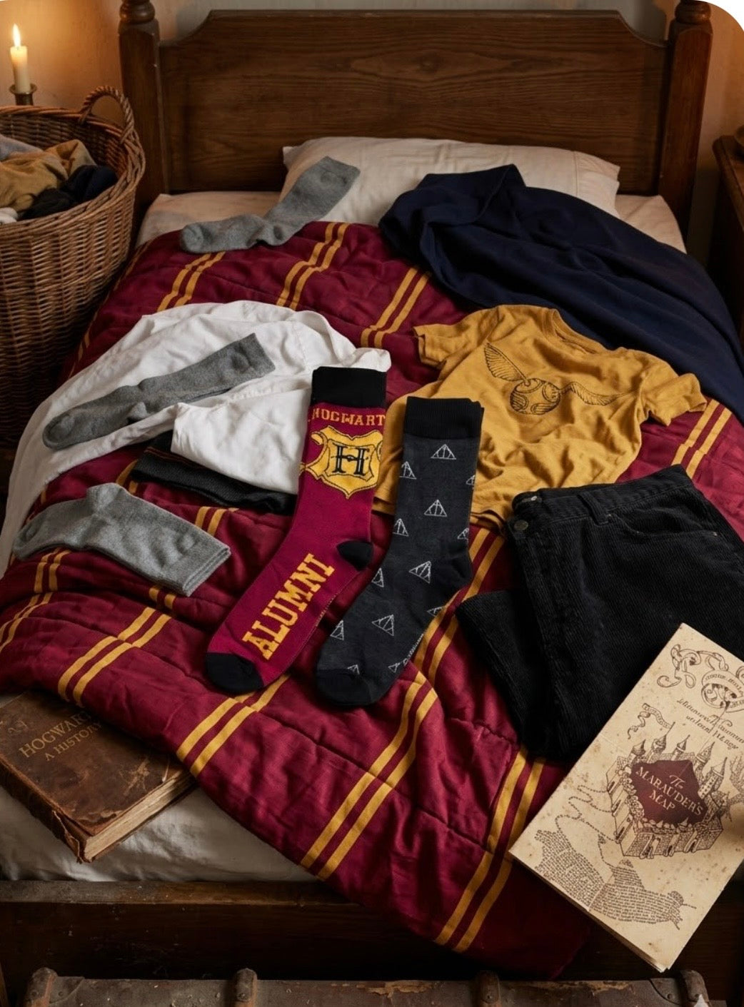 Socks - Hogwarts Alumni - Harry Potter - 2 Pair Set