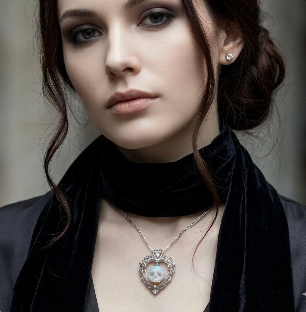Necklace - "Love You to Death" - 18"
