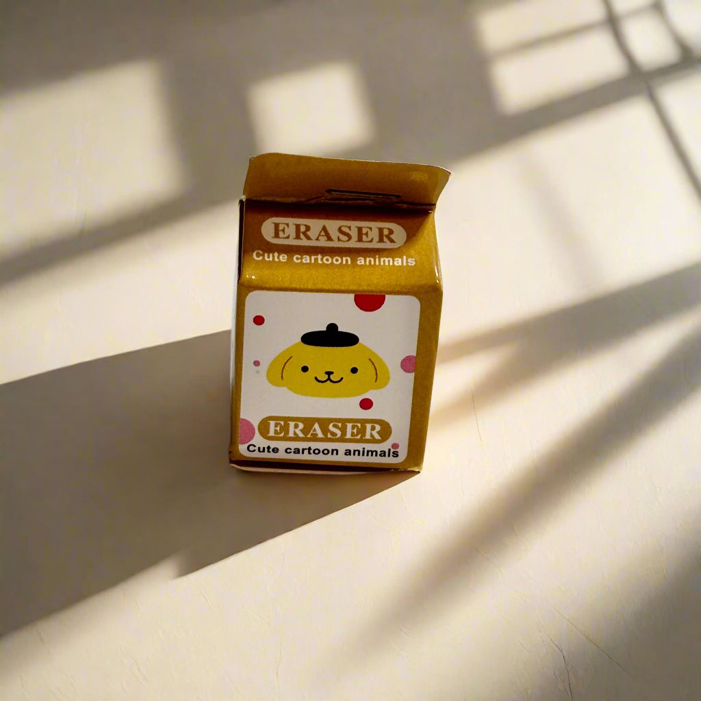 Pompompurin - Hello Kitty Friends - Kawaii Eraser in Carton