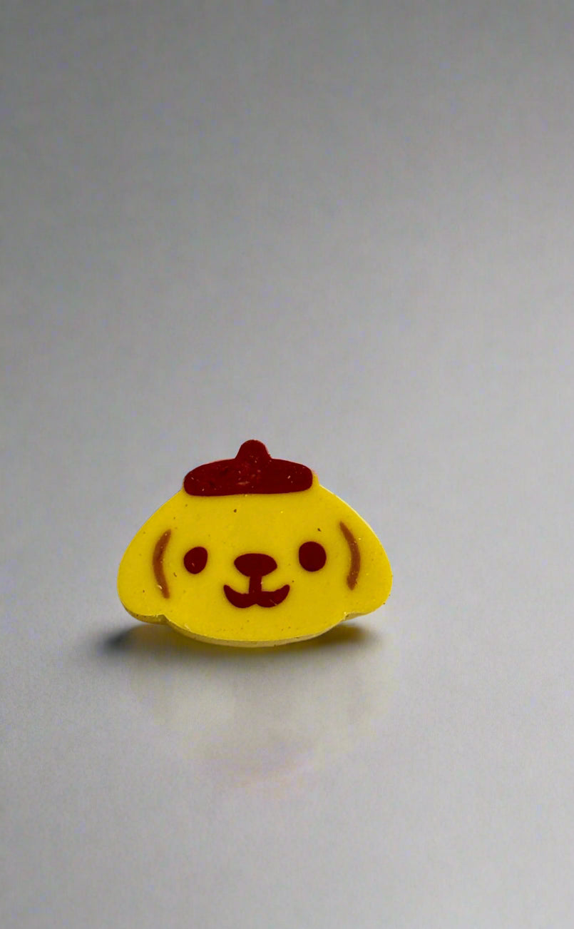 Pompompurin - Hello Kitty Friends - Kawaii Eraser in Carton