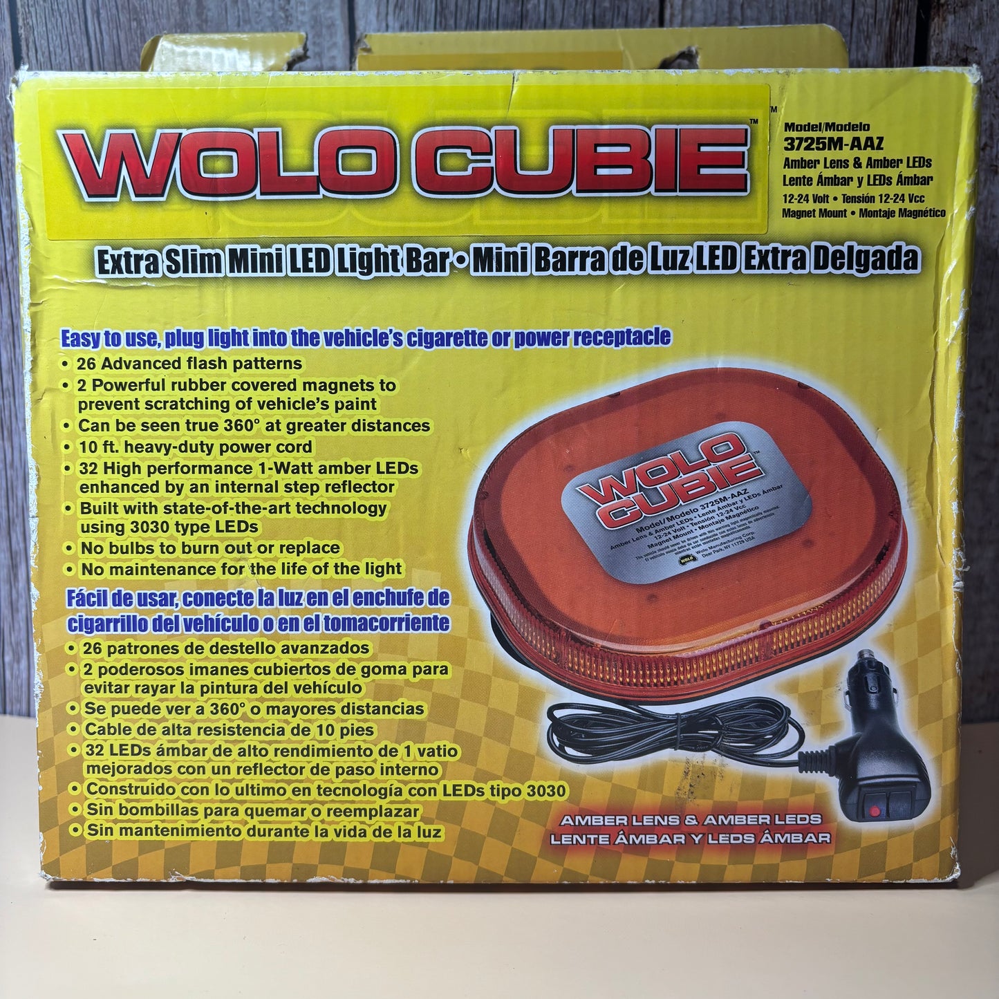 NEW WOLOCUBIE Extra Slim Mini LED Light Bar