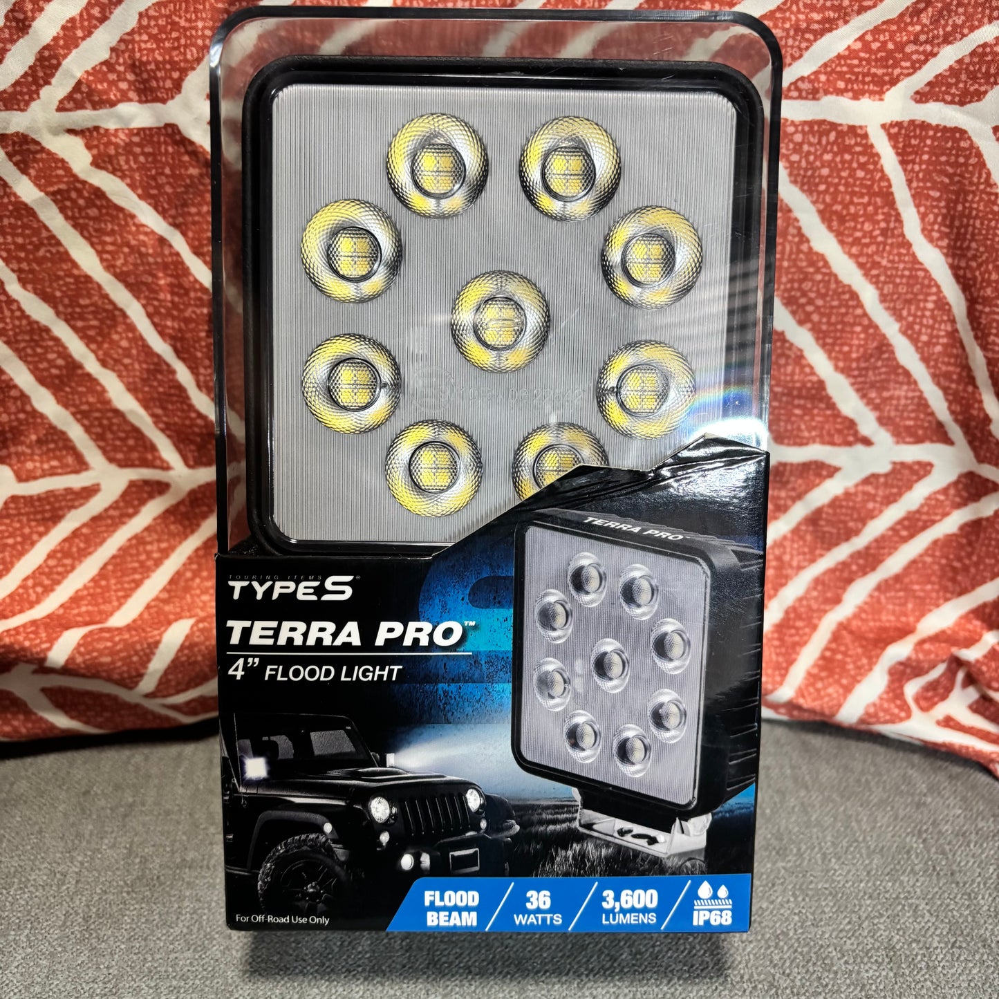Type S Terra Pro 4in Pro Square Flood Light