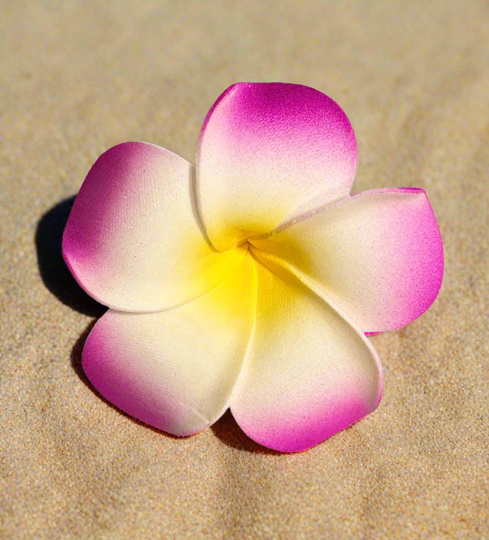 Frangipani Hair Clip - Plumeria Flower