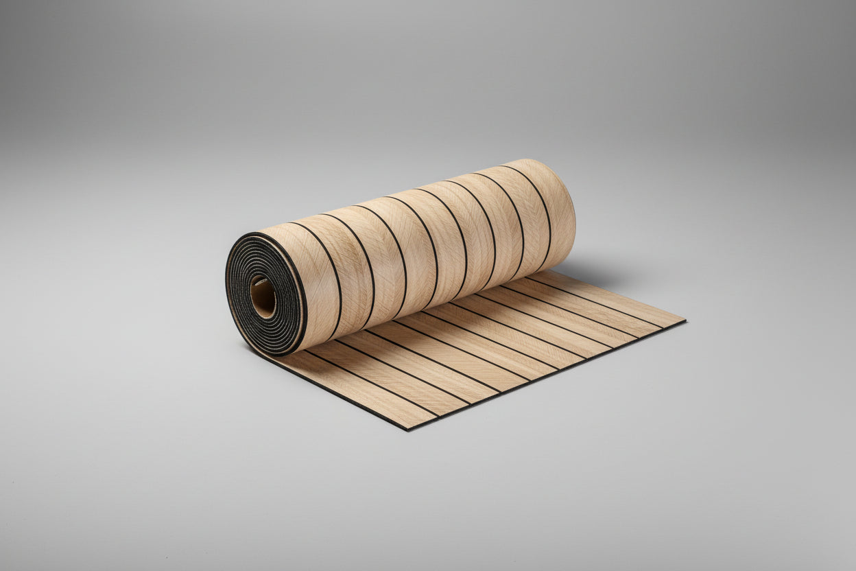 Wallpaper - 3D Self-Adhesive Wood Grain Wallpaper Rolls - in Color Poplar