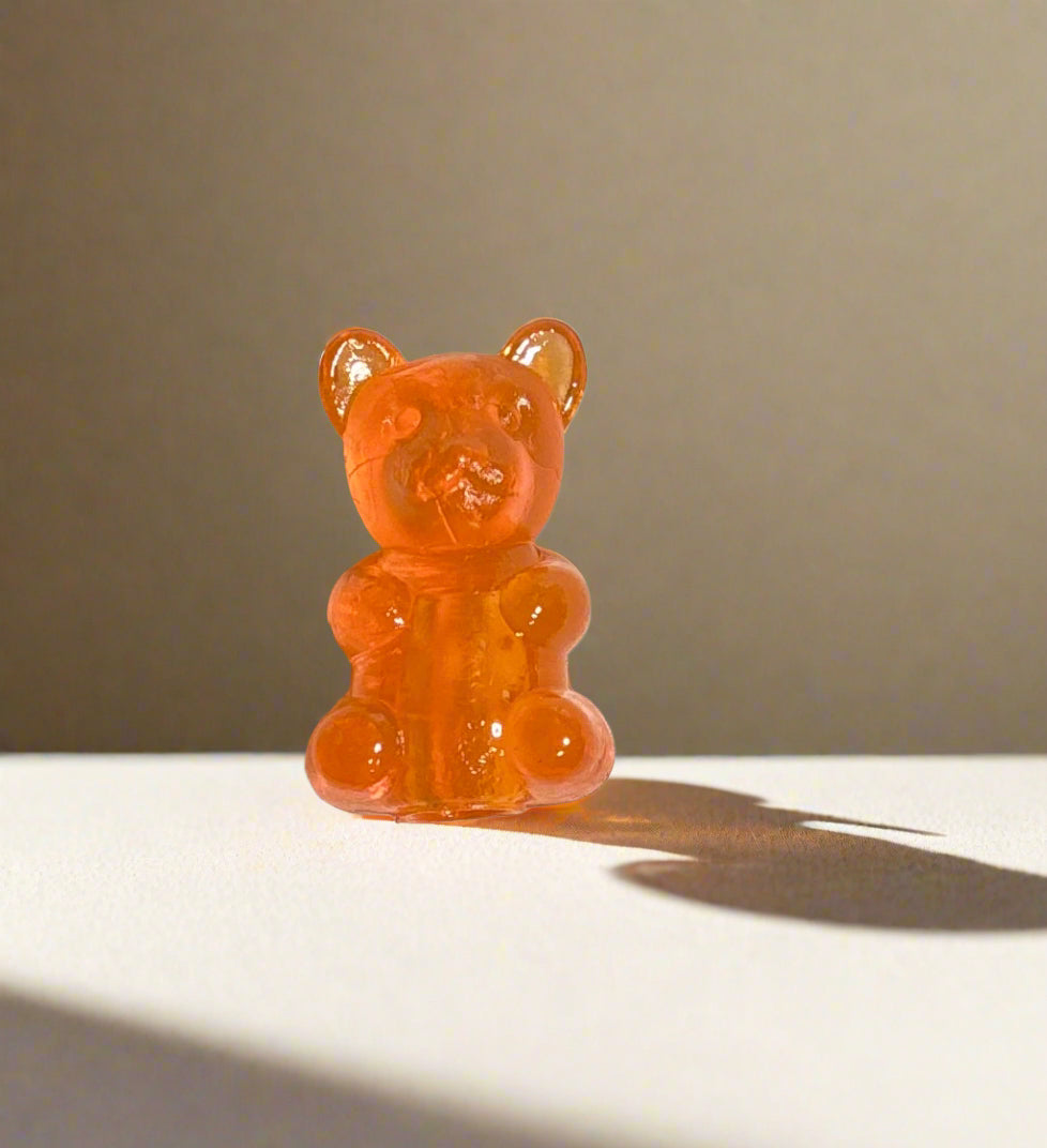 Gummie Bear Pencil Topper - Orange