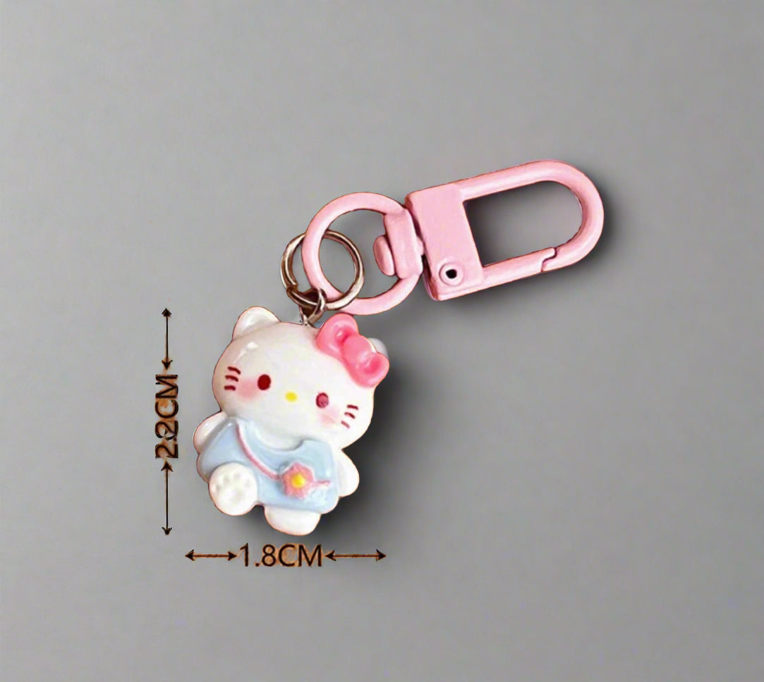 Keychain - Zipper Pull - Kitty Kuties