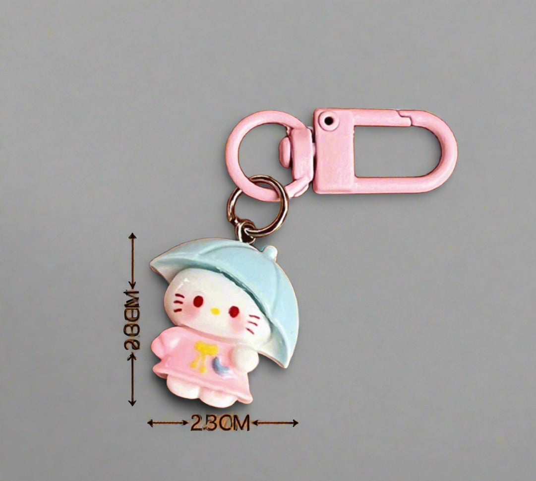 Keychain - Zipper Pull - Kitty Kuties