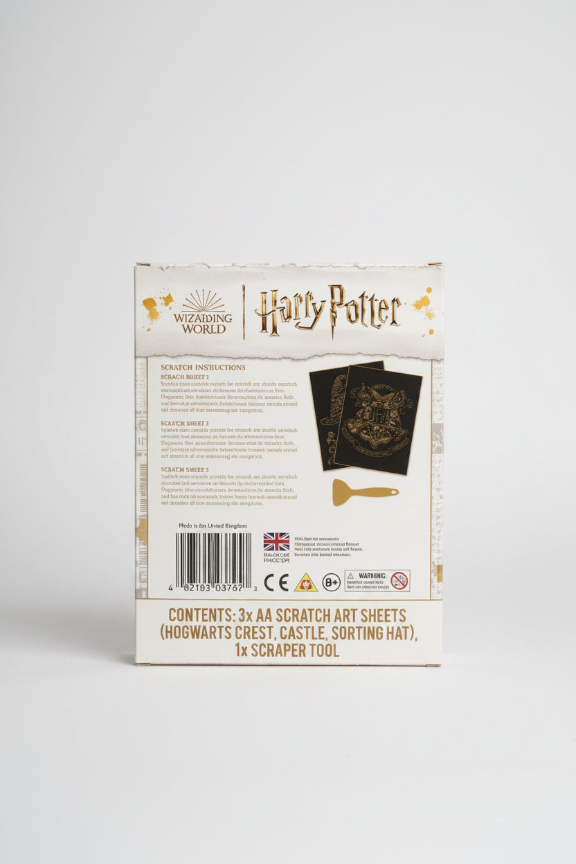 Craft - Scratch Art Set - Harry Potter - Wizarding World