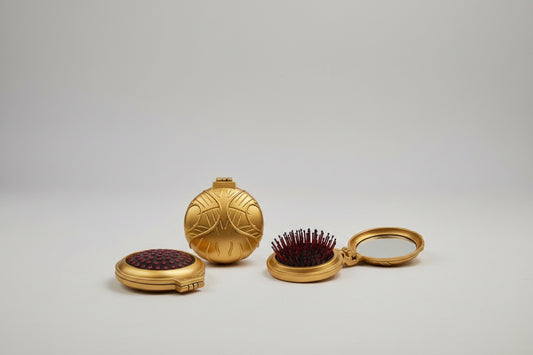 Compact Mirror - Brush - Harry Potter - Snitch