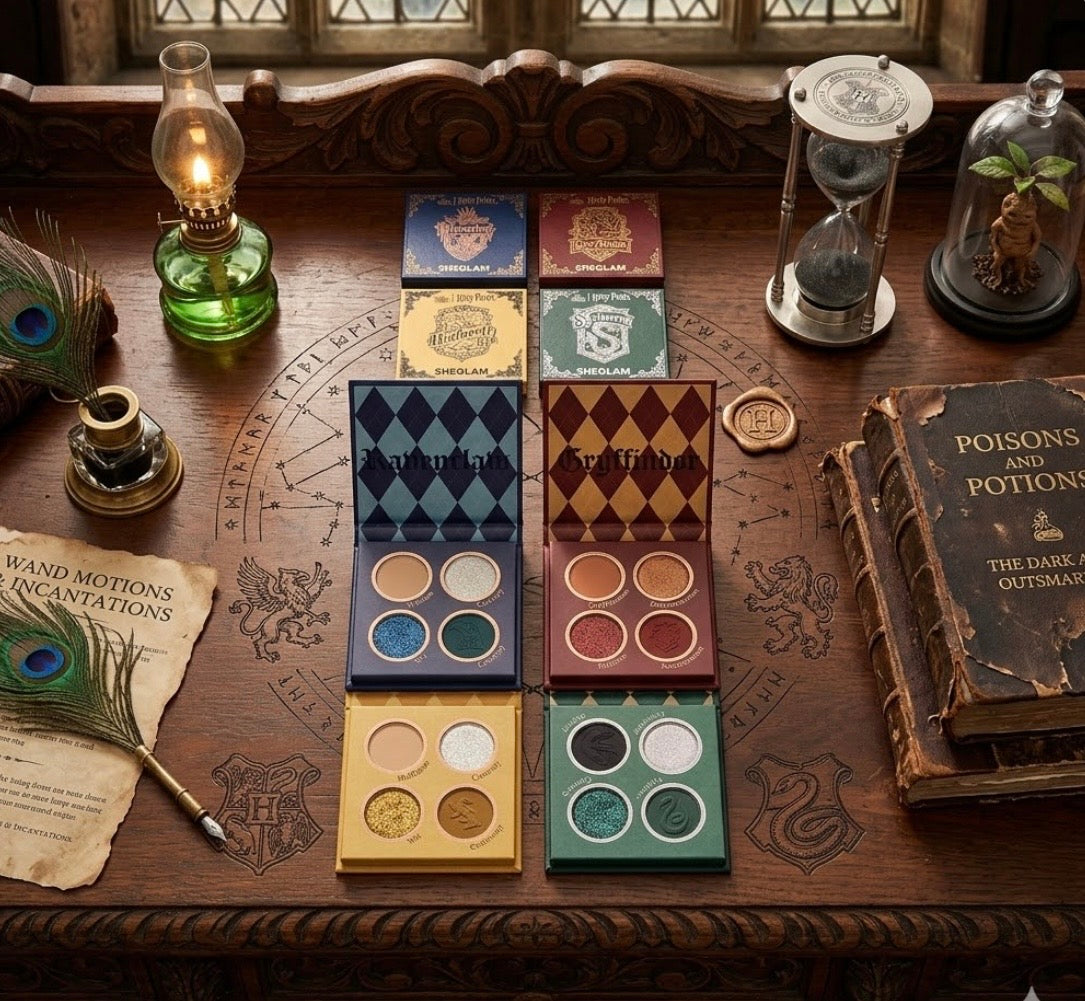 Eye Shadow - Four Quad Palette - Harry Potter Hogwarts School of Witchcraft and Wizardry - SHEGLAM Hogwarts Houses Palette Set