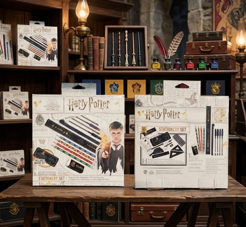 Stationery Set - Harry Potter- Wizarding World - Bonus Math Set