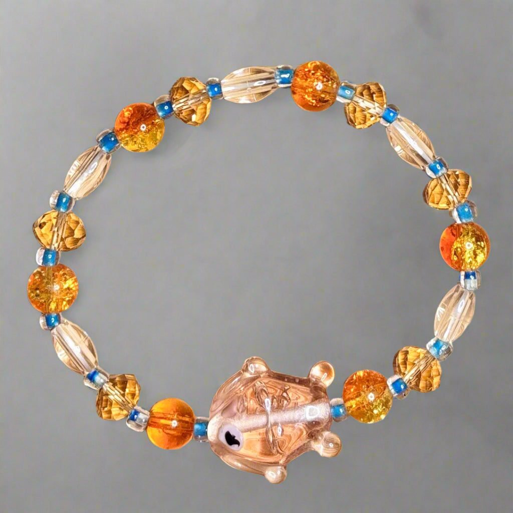 Handmade - Sunken Treasure Strand - Stretch Bracelet