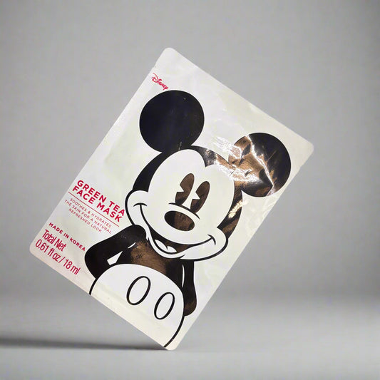 Disney Mickey Mouse Green Tea Facial Mask