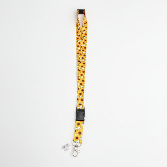 Lanyards - Sunflowers - Yellow