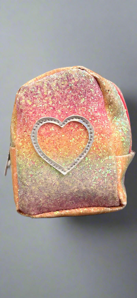 Keychain - Mini Glitter Backpack