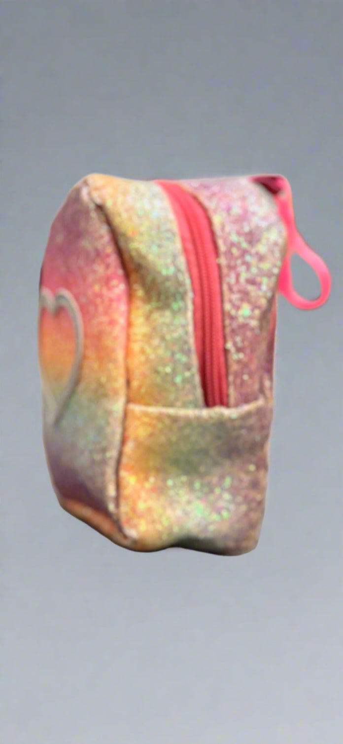 Keychain - Mini Glitter Backpack