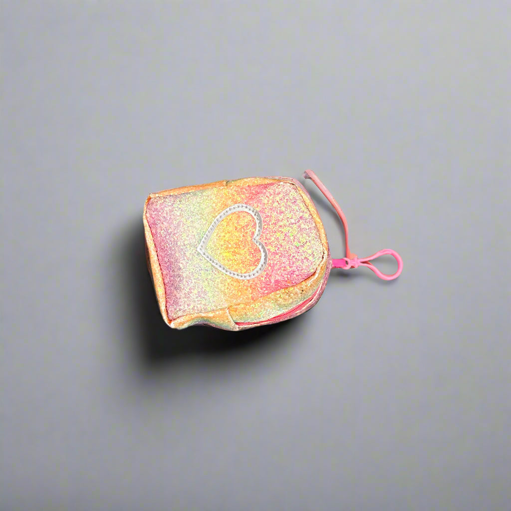 Keychain - Mini Glitter Backpack