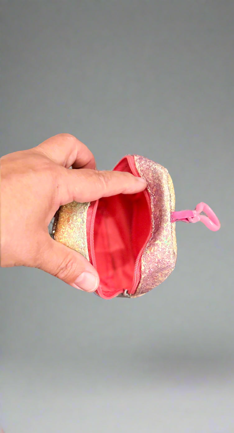 Keychain - Mini Glitter Backpack