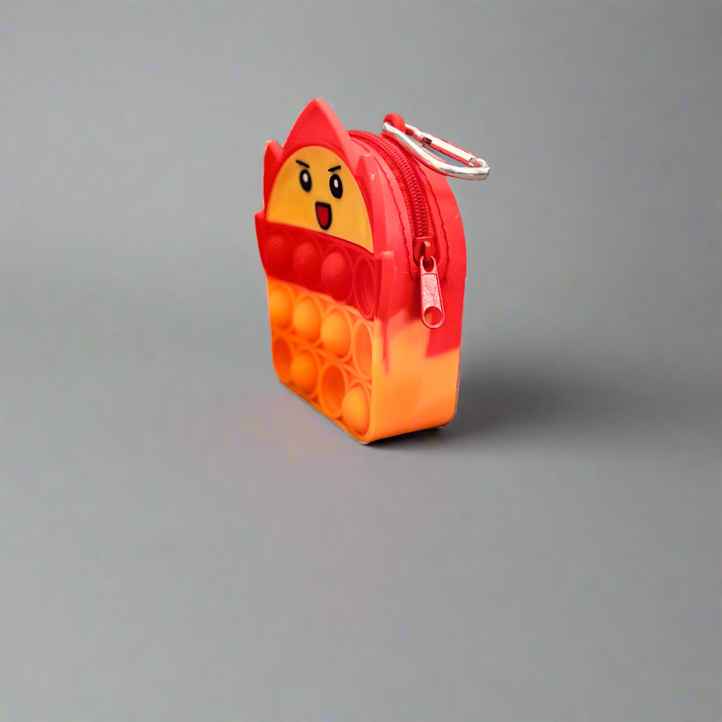 Flamed Firecracker Mini Bubble Pop Coin Purse