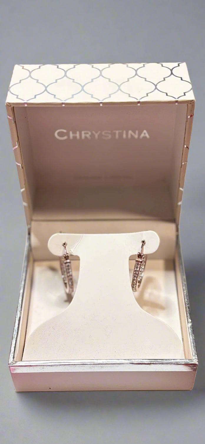 Chrystina - Cry Hoop Earrings