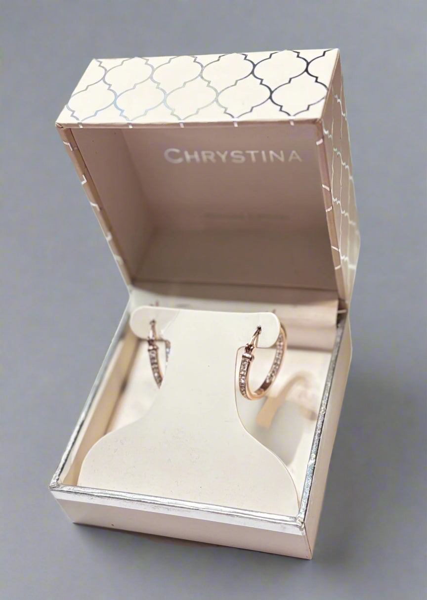 Chrystina - Cry Hoop Earrings