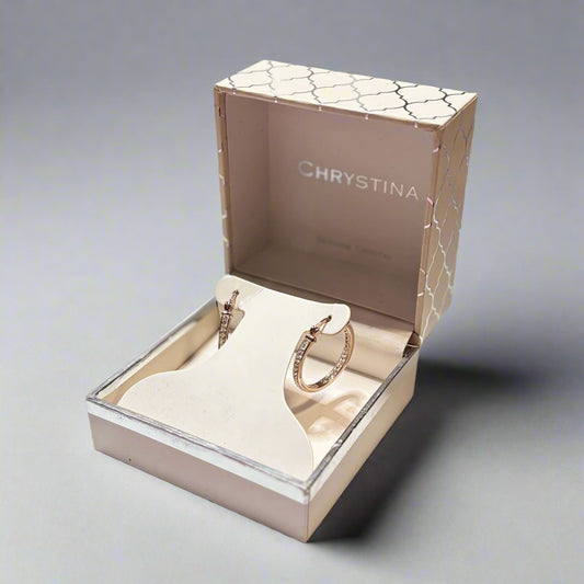 Chrystina - Cry Hoop Earrings