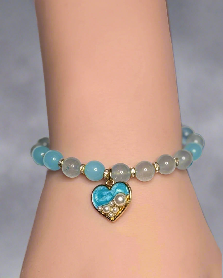 Handmade - Blue Ocean Heartbeat