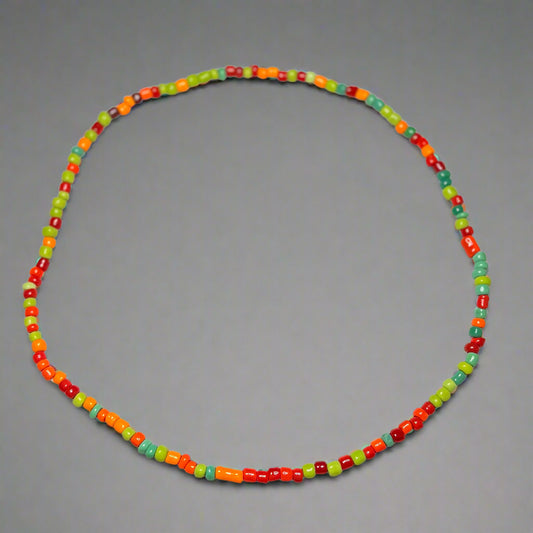 Handmade - Multicolored Beaded Bracelet/Choker
