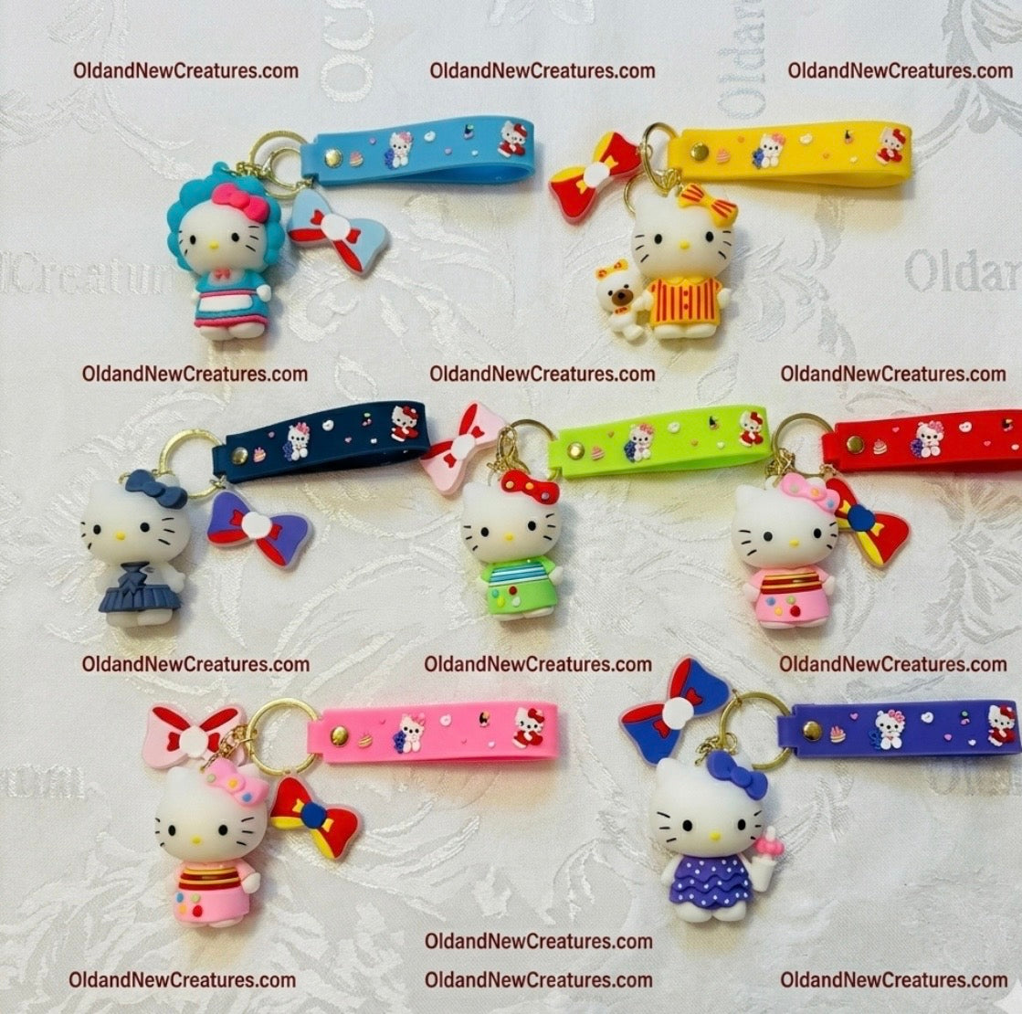 Keychain - Hello Kitty - Wristlet, Bag Charm,
