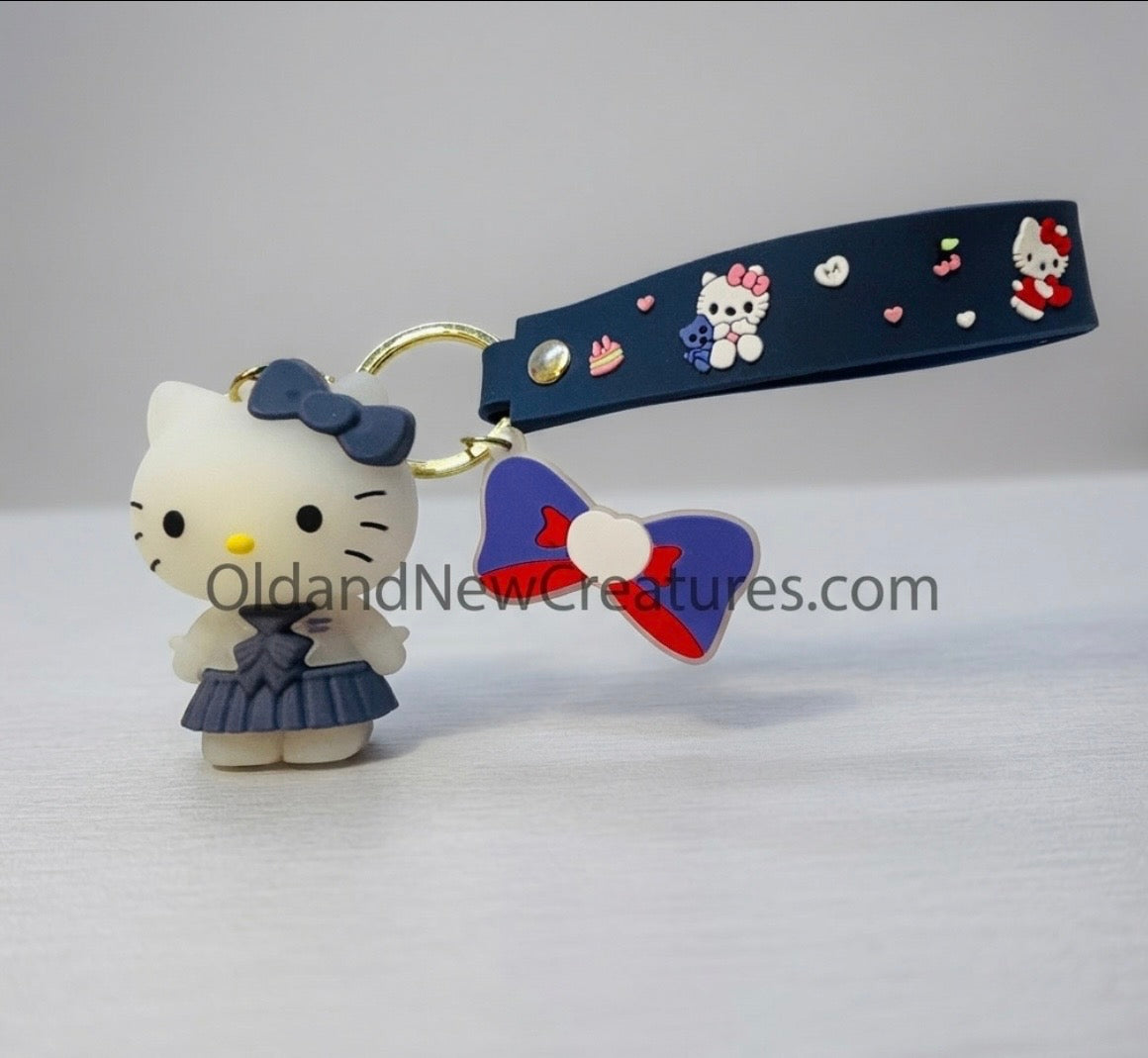 Keychain - Hello Kitty - Wristlet, Bag Charm,