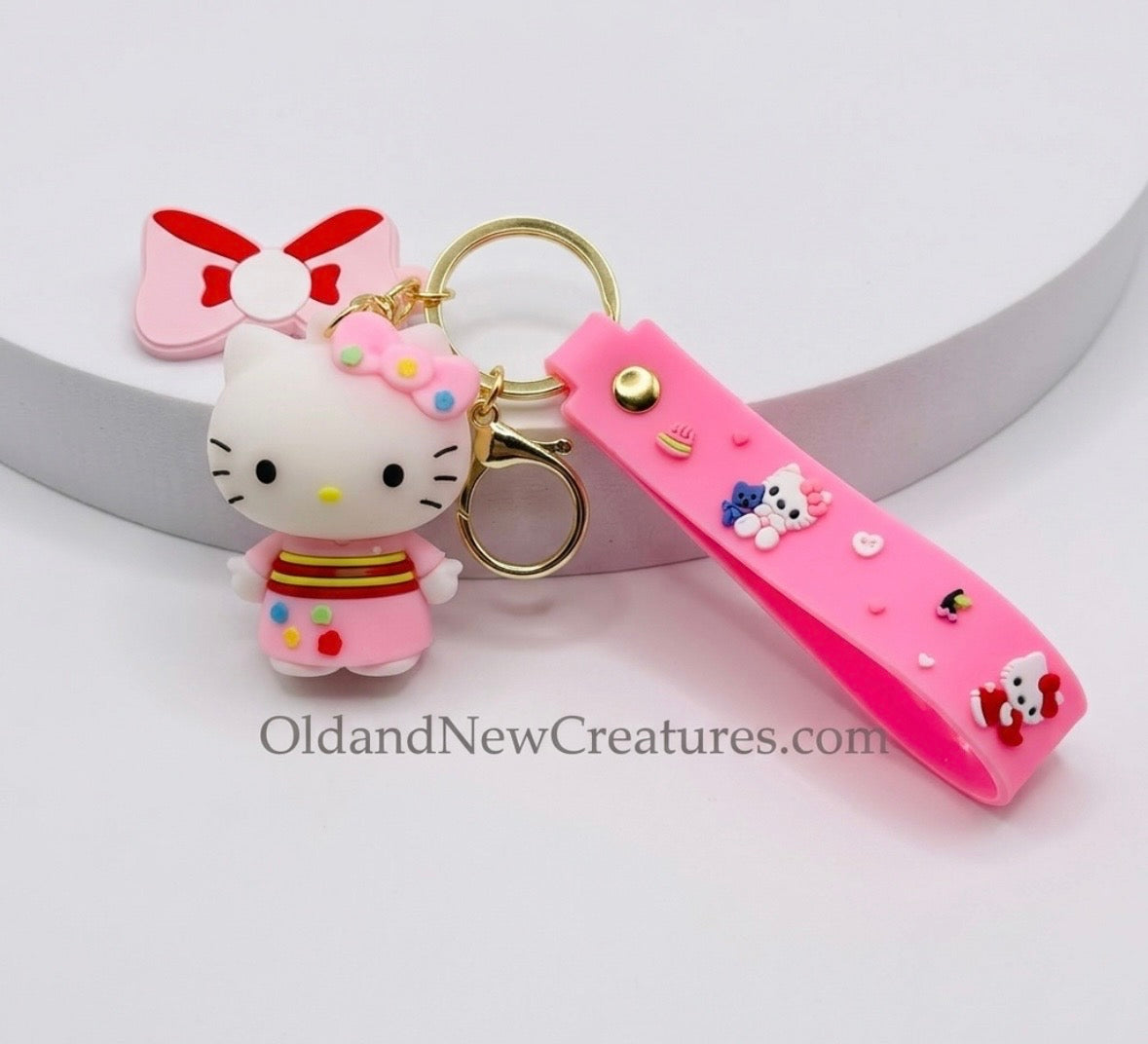 Keychain - Hello Kitty - Wristlet, Bag Charm,