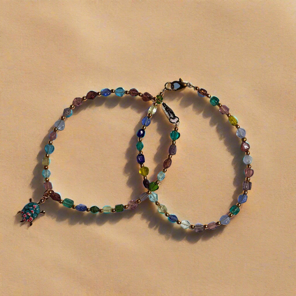 Handmade - Ocean Bloom Duo Bracelet Set
