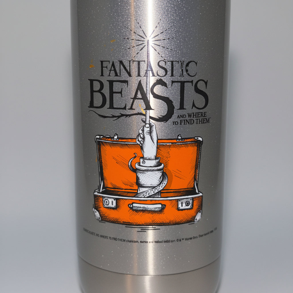 Water Bottle - Stainless Steel - Fantastic Beasts and Where to Find Them - 16oz.
