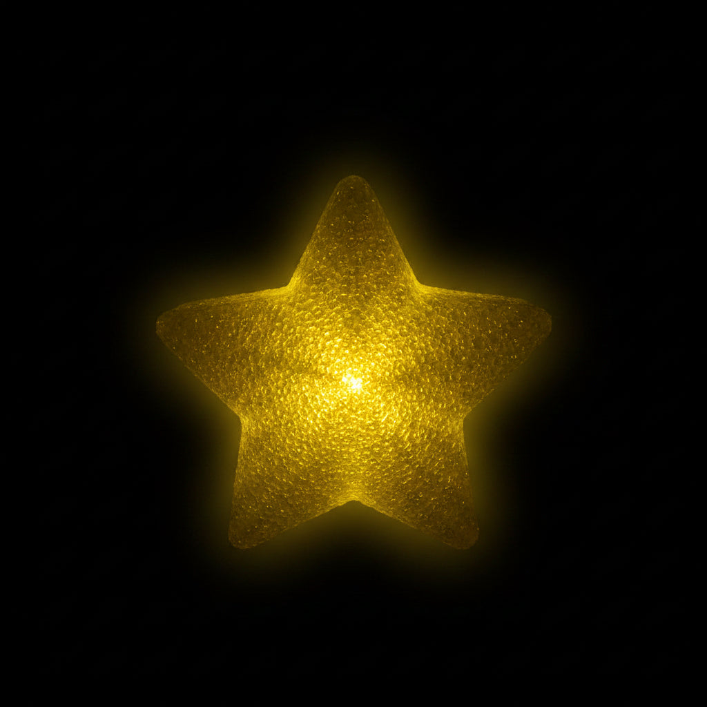 Novelty LED Night Lights - Yellow Star or Green Dino