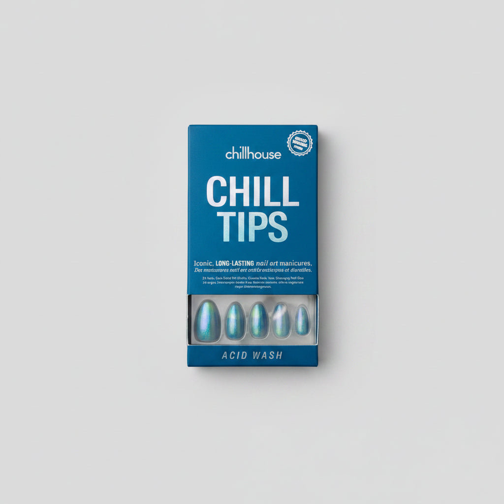 Press on Nails - Chillhouse - Chills Tips - in Acid Wash