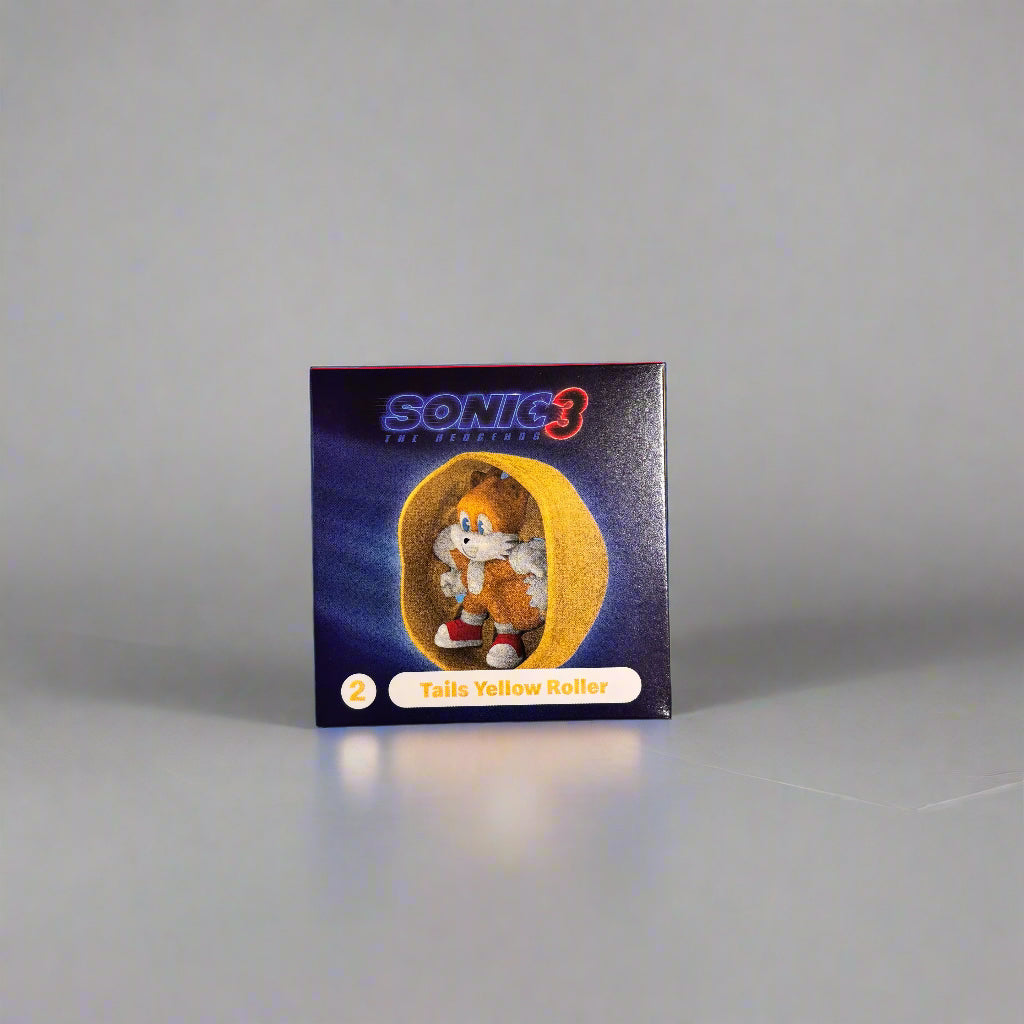 McDonald's Happy Meal Toy - Sonic 3 - (2) Tails Yellow Roller