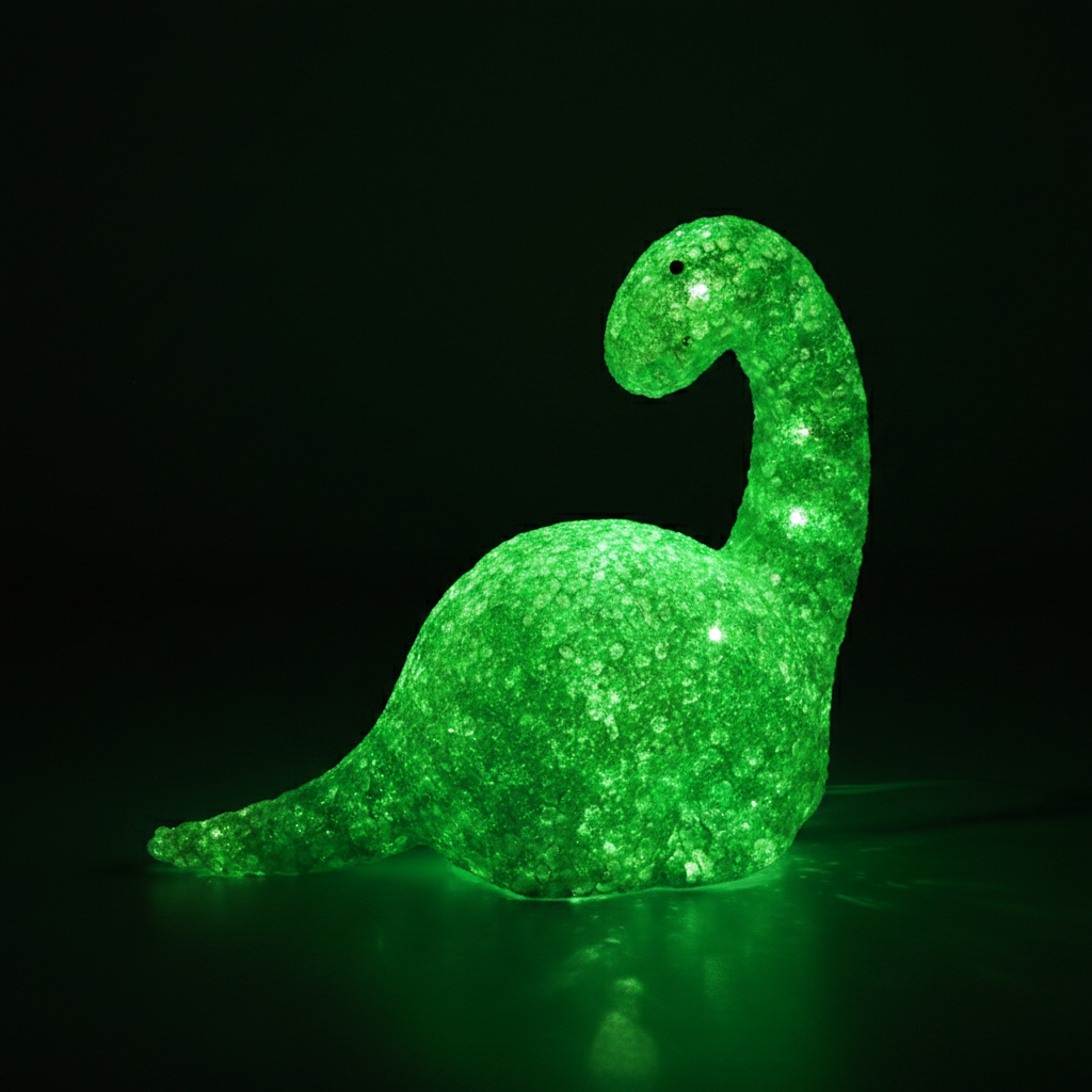 Novelty LED Night Lights - Yellow Star or Green Dino