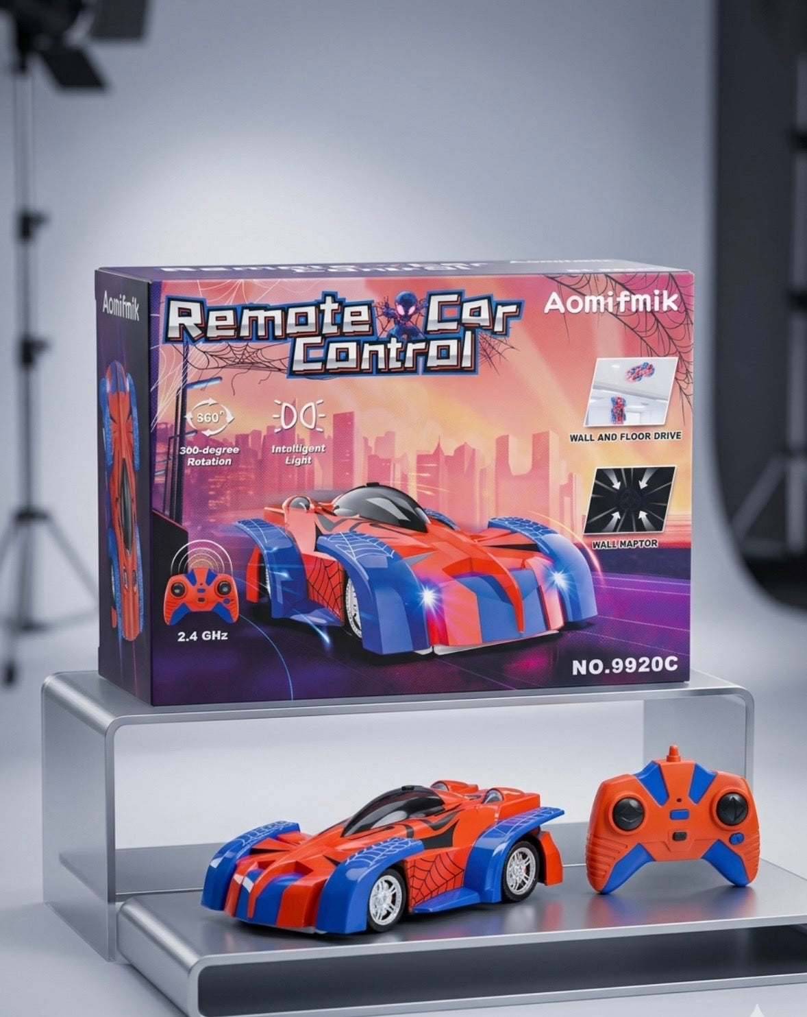Wall Climbing Remote Control Car - Aomifmik