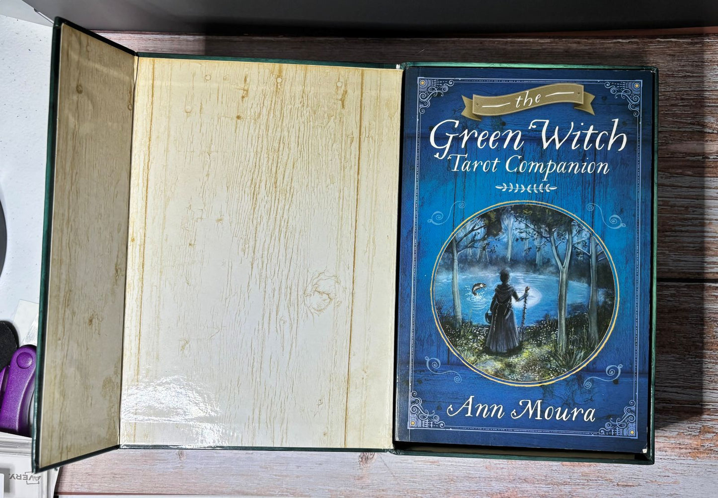 The Green Witch Tarot Ann Moura - Tarot Companion Set
