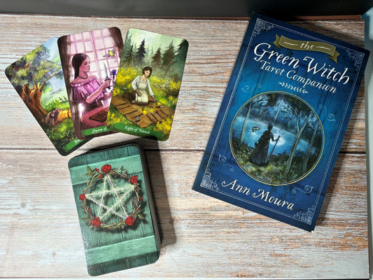 The Green Witch Tarot Ann Moura - Tarot Companion Set