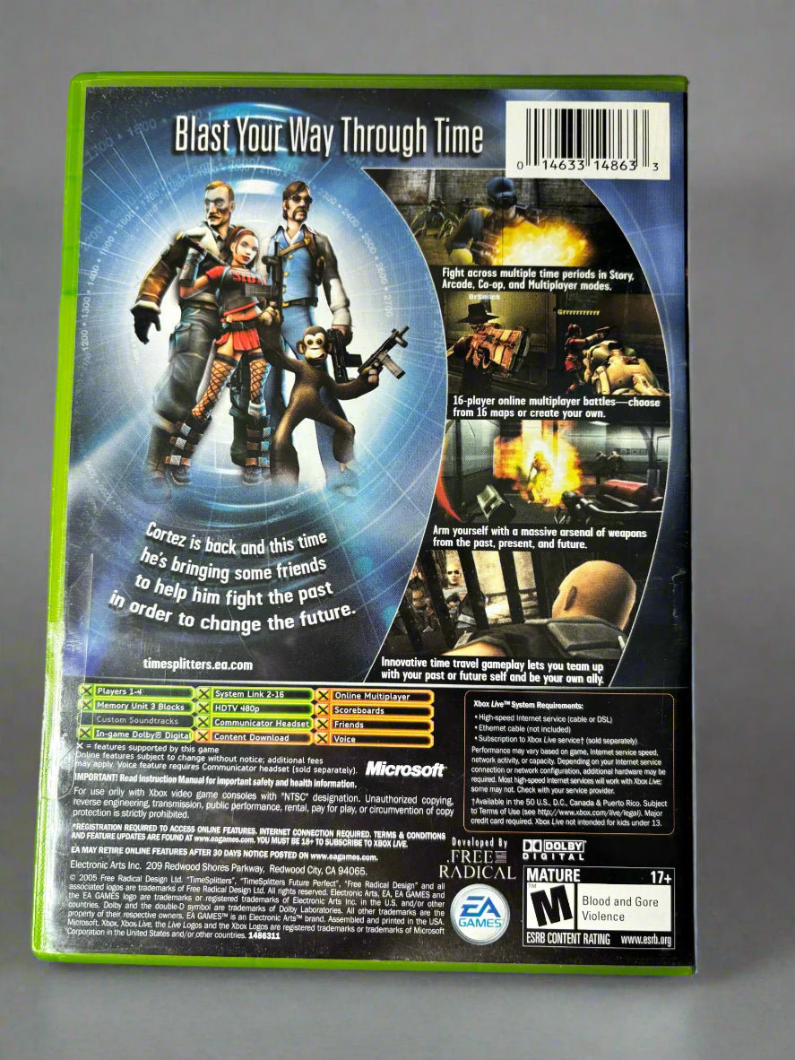 Xbox Original - TimeSplitters Future Perfect