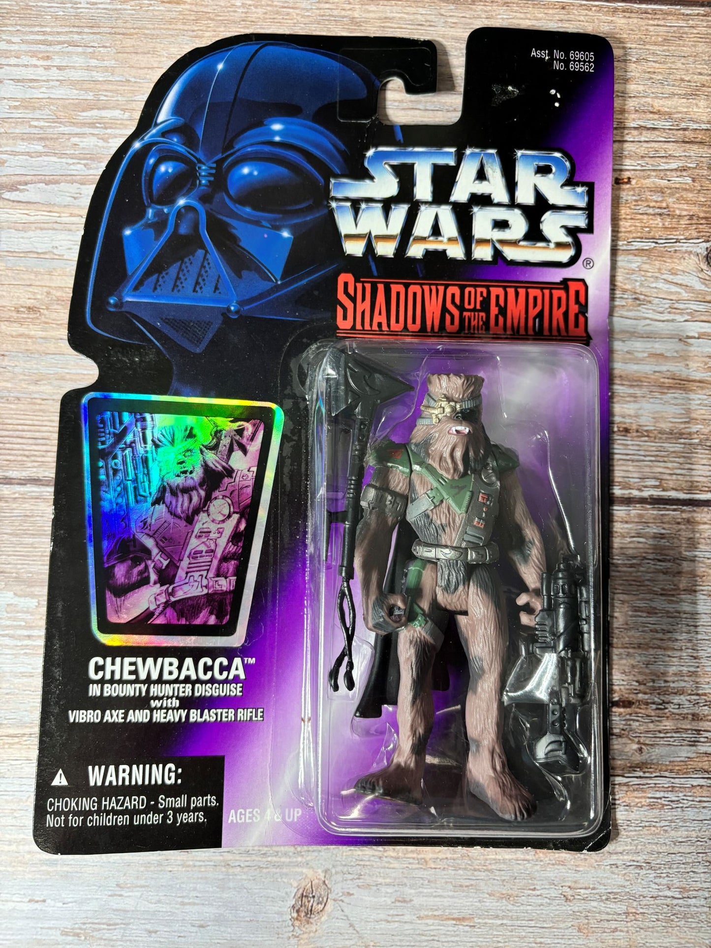 Star Wars Shadows of the Empire Chewbacca in Bounty Hunter Disguise