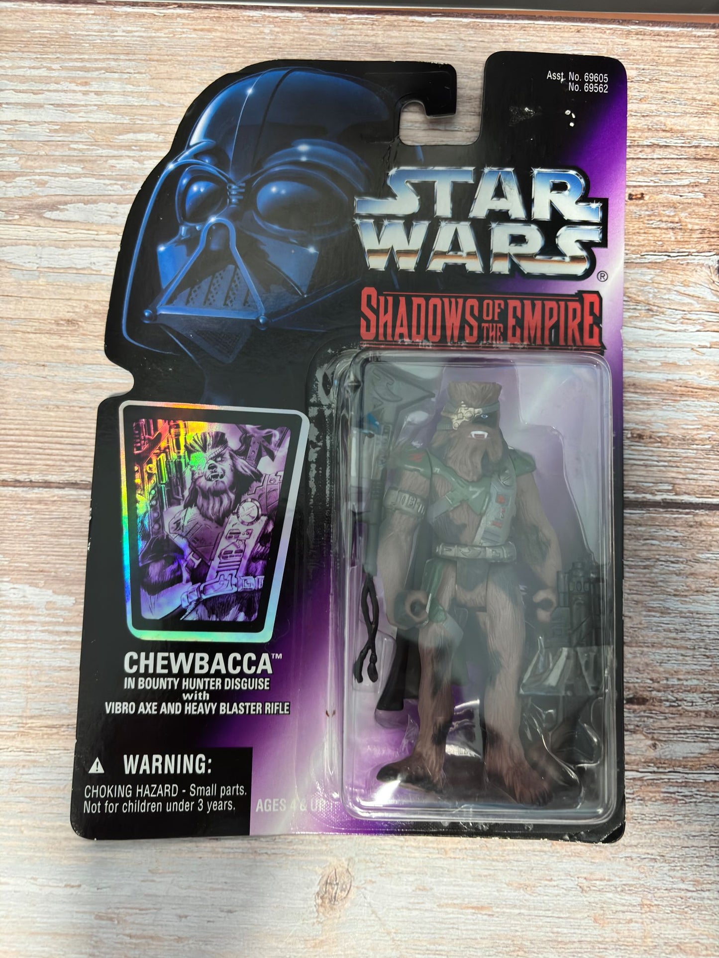 Star Wars Shadows of the Empire Chewbacca in Bounty Hunter Disguise