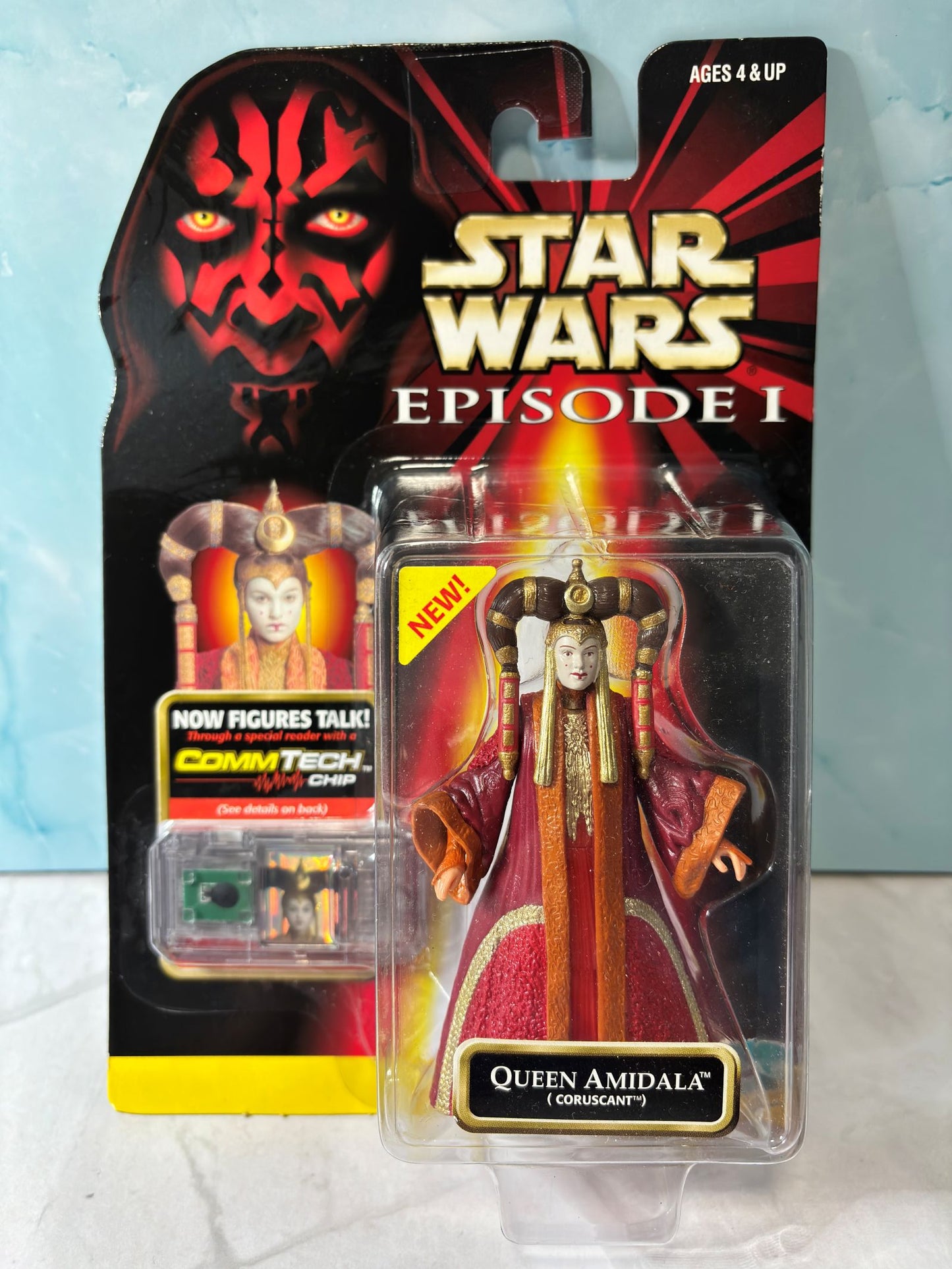 Star Wars Episode 1 Queen Amidala with Comm Tech Chip