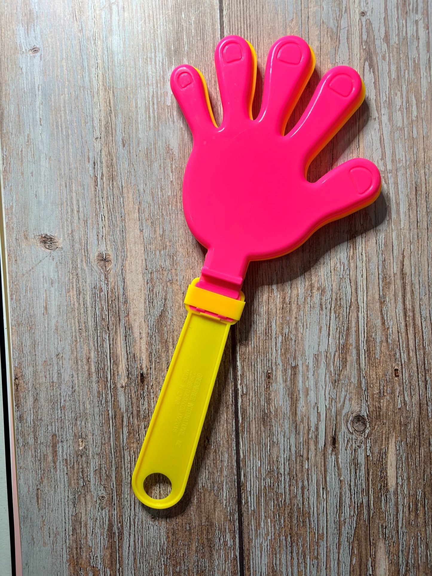 Clapper Hand Toy