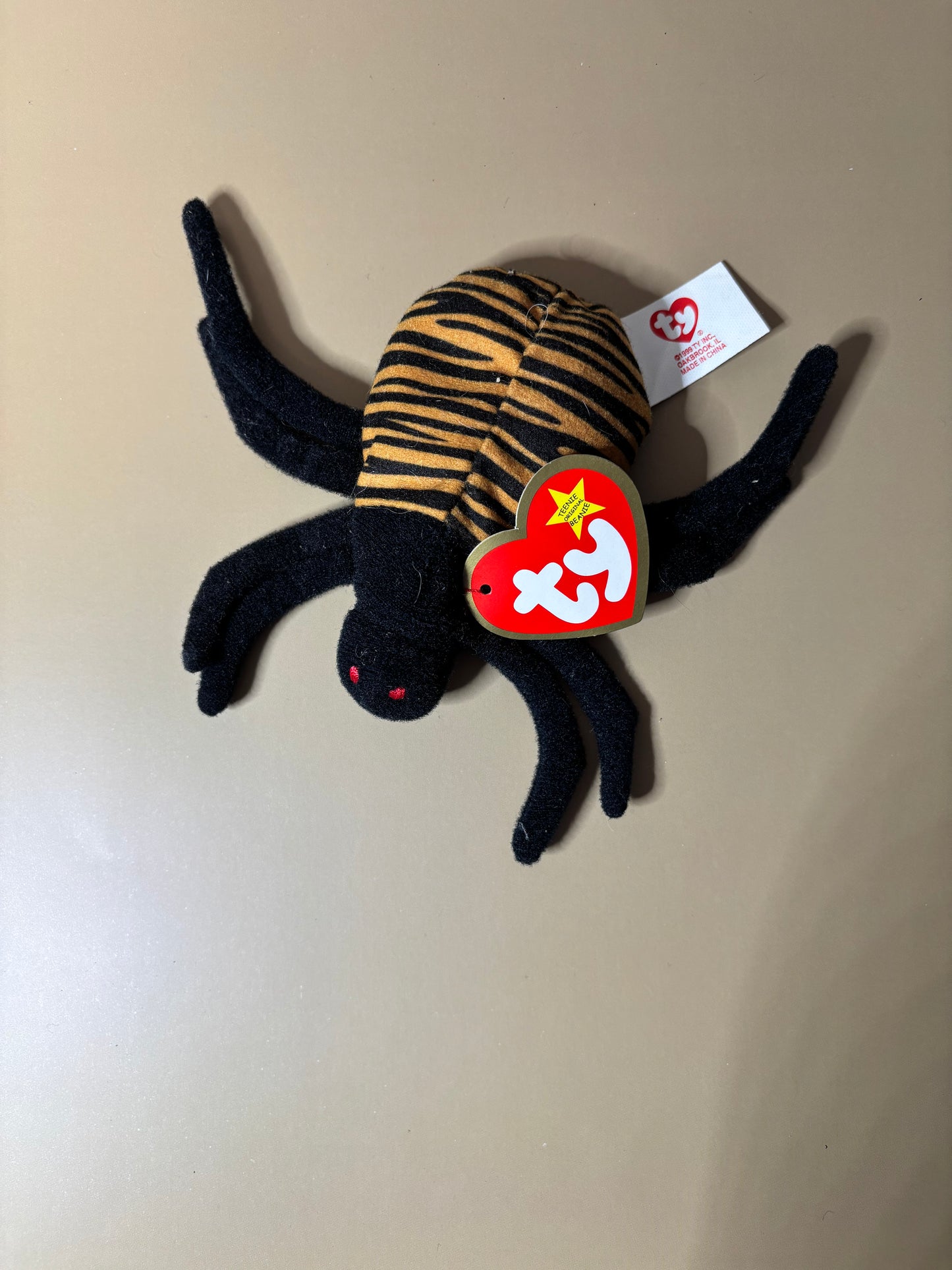 Ty 1999 Teenie Beanie Babies - Spinner the Spider